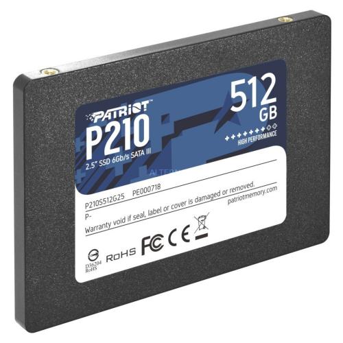 PATRIOT P210 SSD SATA III 512GB