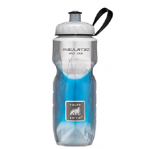 POLAR BOTTLE Water Bottle 600ml - Blue Pattern