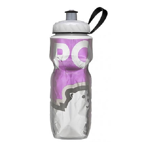 POLAR BOTTLE Water Bottle 600ml - Purple Big Bear