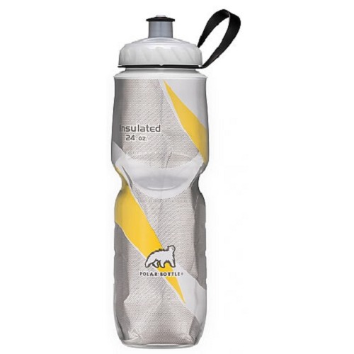 POLAR BOTTLE Water Bottle 700ml - Yellow Pattern