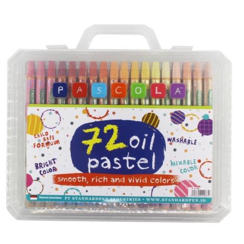 Pascola Crayon Oil Pastel 72 Warna