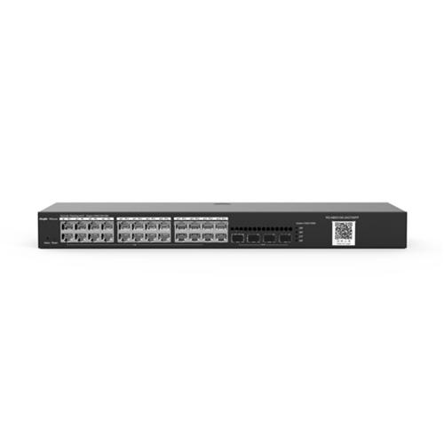 Ruijie 28-Port Gigabit Layer 2 Cloud Managed Non-PoE Switch RG-NBS3100-24GT4SFP