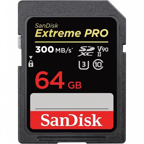 SANDISK Extreme PRO UHS-II SDXC Memory Card 64GB [SDSDXDK-064G-GN4IN]