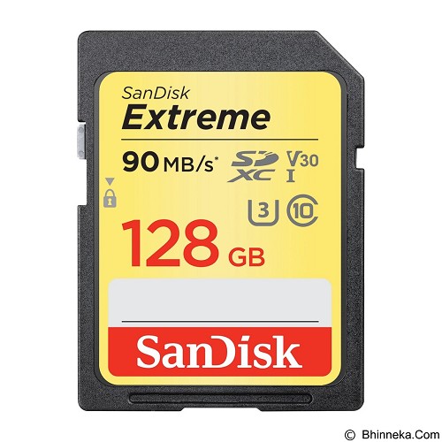 SANDISK SDXC Extreme 128GB [SDSDXVF-128G-GNCIN]