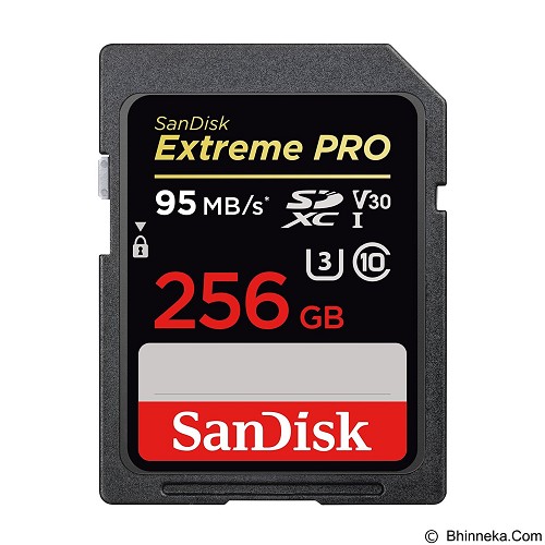 SANDISK SDXC Extreme Pro 256GB Class 10 [SDSDXXG-256G-GN4IN]