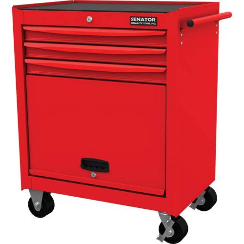 SENATOR RED-27" 5 Drawer Roller Cabinet [SEN5941550K]
