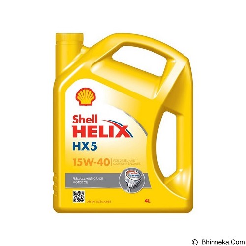 SHELL Helix HX5 15W-40 4L