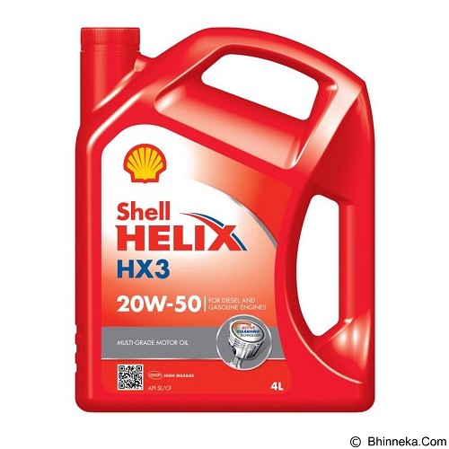SHELL Helix HX3 20W-50 4L