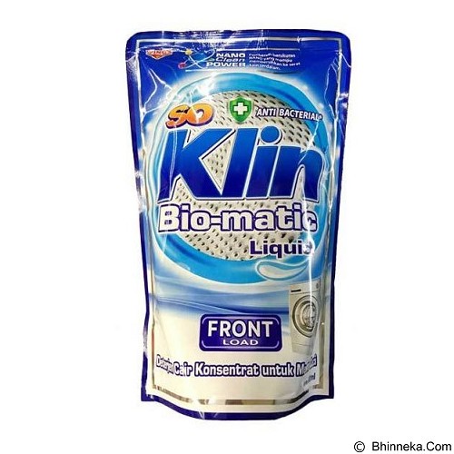 SO KLIN Bio-Matic Liquid Detergent Front Load Pouch 800 ml
