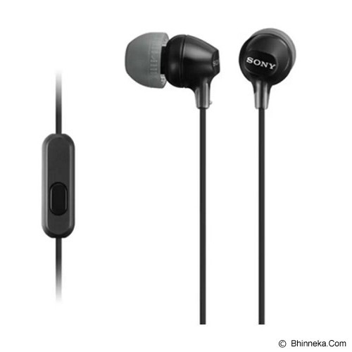 SONY In Ear Headphone MDR-EX15AP - Black
