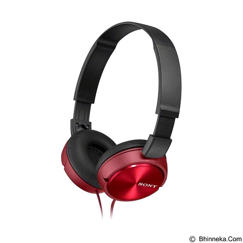 SONY Headphone MDR-ZX310AP - Red