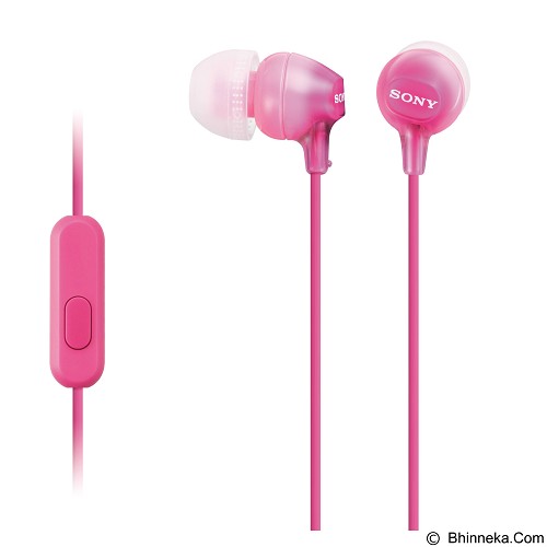 SONY In Ear Headphone MDR-EX15AP - Pink