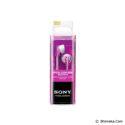 SONY Earbud Headphones MDR-E9LP - Pink