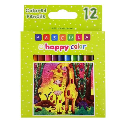 Pascola Happy Color Pencil 12 HL