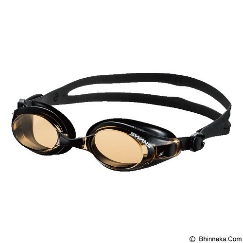 SWANS Kacamata Renang SW-32 - Brown Black