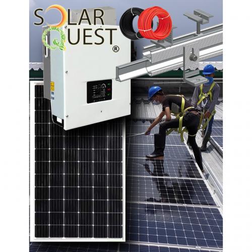 Solar Quest PLTS On-Grid 10.000 Wp