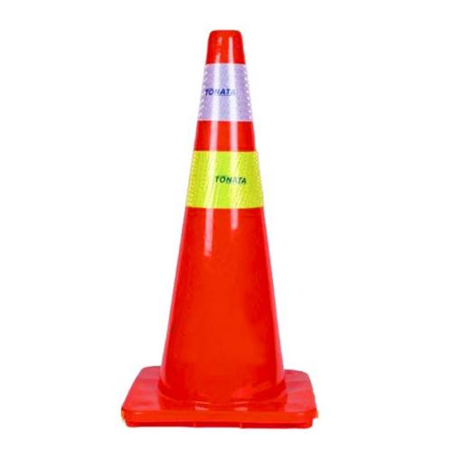 TONATA Safety Traffic Cone Rubber 70 cm