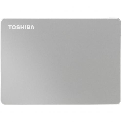 TOSHIBA Canvio Flex Portable Hard Drive 2TB Silver