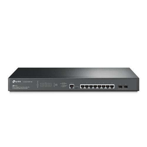 TP-LINK JetStream 8-Port 2.5GBASE-T and 2-Port 10GE SFP+ L2+ Managed Switch with 8-Port PoE+ TL-SG3210XHP-M2