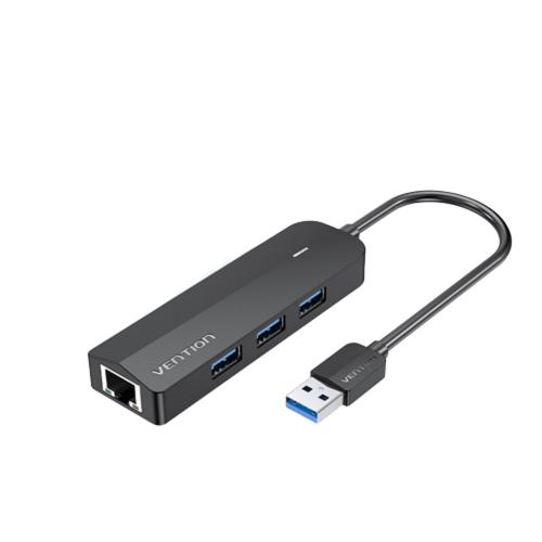 VENTION USB Hub 2.0 3.0 LAN Ethernet Port Adapter With Power Port CHN