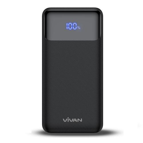 VIVAN Powerbank 10000mAh 20W Dual Output USB & Type C Power Delivey QC VPB-X10 Green