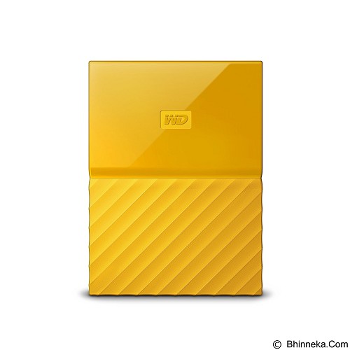 WD My Passport 2TB USB 3.0 2.5 Inch - Yellow [WDBS4B0020BYL]
