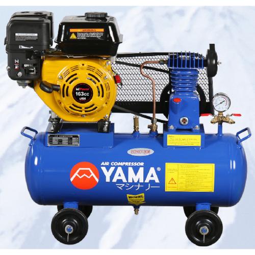 YAMA Air Compressor 1/4HP With Engine Loncin G160F 5.5 HP YM-02530L
