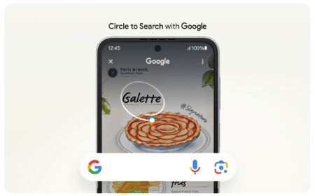 Circle to Search di Samsung Flip 6