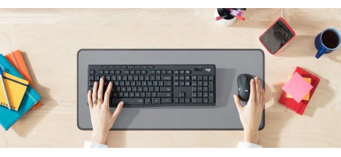 Fitur Logitech MK 295 Silent Keyboard and Mouse Combo