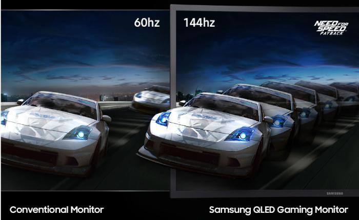 Gaming Monitor SAMSUNG QLED 269 Inch Original