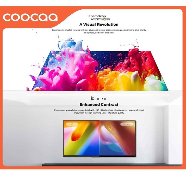 Harga Smart TV COOCAA 50 Inch