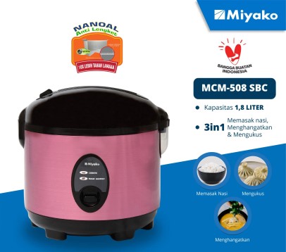 Rice Cooker Miyako MCM 508 SBC