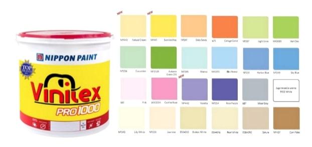 Daftar Harga Nippon Paint Vinilex Pro1000 5 Liter Bhinneka