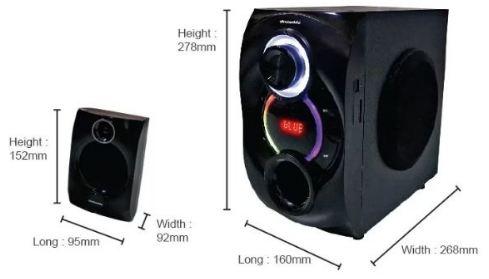 Speaker best sale simbadda bluetooth