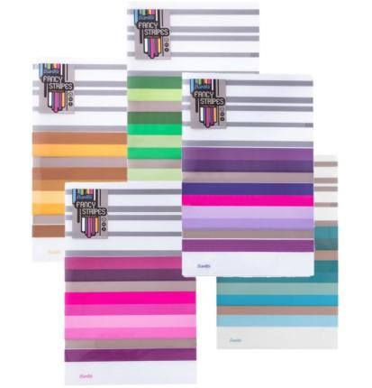 Folder Plastik Bantex Fancy Stripes L Shape