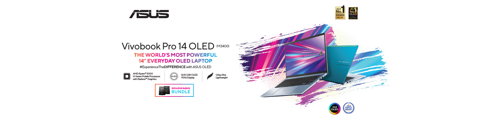 Review Asus Vivobook Pro 14 Oled M3400 Laptop Dengan 50 Off
