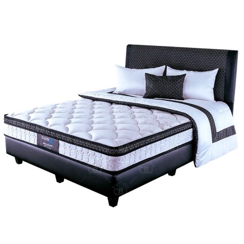 COMFORTA Spring Bed Super Fit Neo Silver Full Set 120 x 200 - White