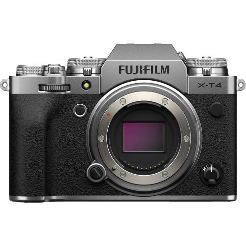 FUJIFILM X-T4 Mirrorless Digital Camera with Lens XF 16 mm f1.4 Silver