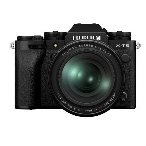 FUJIFILM X-T5 Mirrorless Camera with 16-80mm Lens Black