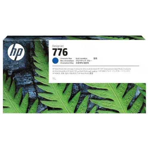 HP 776 1L Ink Cartridge [1XB04A] - Chromatic Blue