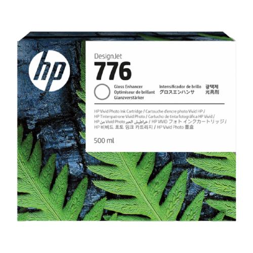 HP 776 500ml Ink Cartridge [1XB06A] - Gloss Enhancer