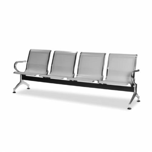 HighPoint Monterey Public Chair BY405S Silver 4 Seater