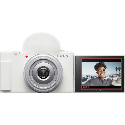 SONY ZV-1F Vlogging Camera White
