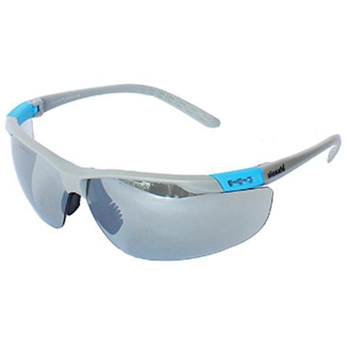 Allsafe Aldea Safety Spectacles Grey Blue Frame