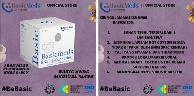 BasicMeds KN 95 Series Mask
